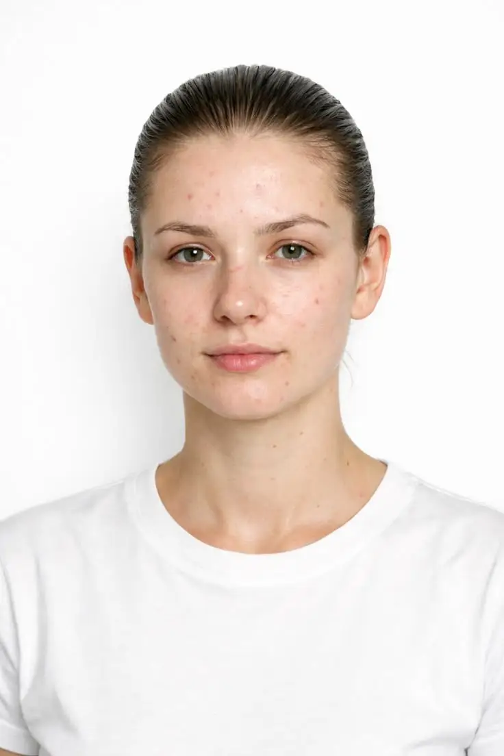 Skin before Skin Glimmer treatment